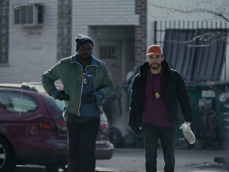 Brian Tyree Henry and Wagner Moura in Dope Thief on Apple TV+