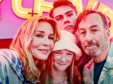 The cast of Nobody 2 starring Bob Odenkirk