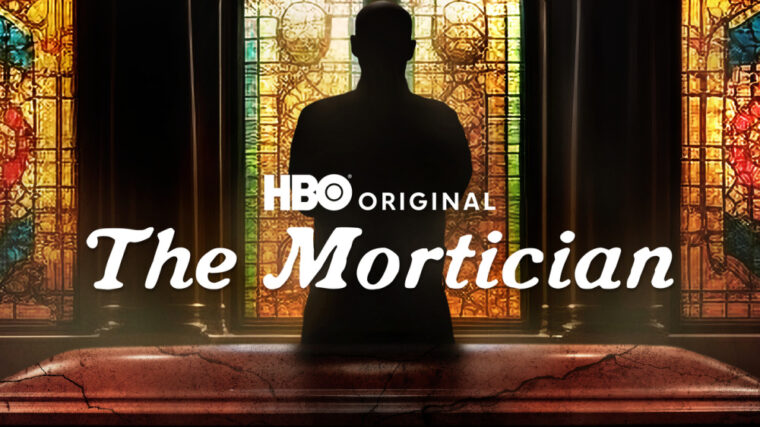 The official key art for 'The Mortician' on HBO (cropped)