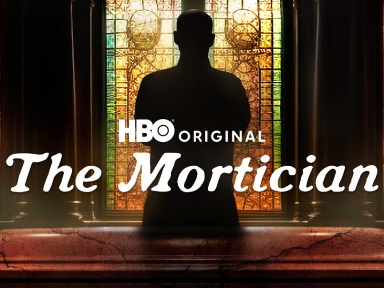 The official key art for 'The Mortician' on HBO (cropped)