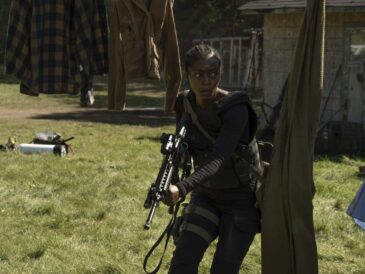 Danielle Deadwyler takes a stand in 40 Acres, a post-apocalyptic thriller from Magnolia Pictures.