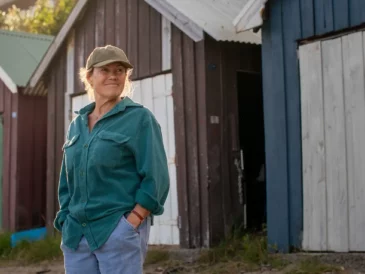 Robyn Malcolm as Verity in The Survivors, a Netflix drama series premiering June 6, 2025.