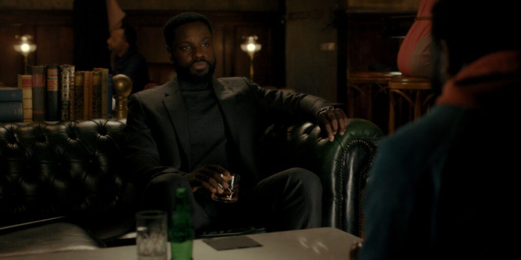Dayo Okeniyi as Leighton Vance in Apple TV’s “Dark Matter” Season 2.