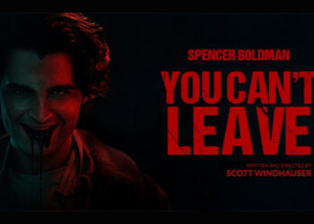 Key art for You Can’t Leave, a supernatural action-horror thriller arriving in theaters October 16.