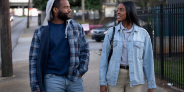 Jay Reeves and Naomi Baker in Tyler Perry’s “Doing Life” on Netflix.