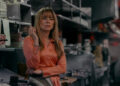 Linda Cardellini as Pam Voorhees in “Crystal Lake” Season 1, the Peacock prequel series to Friday the 13th.