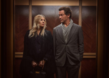 Sienna Miller and Dominic West in HBO Max's hit series, War