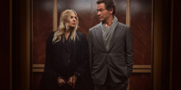 Sienna Miller and Dominic West in HBO Max's hit series, War