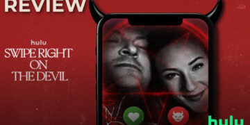 Swipe Right on the Devil Hulu true crime documentary promotional artwork about the Sydney Loofe murder case.