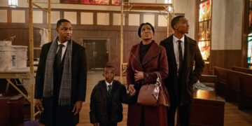 Tank and Fantasia Barrino Taylor in Tyler Perry’s The Gospel of Christmas on Netflix.