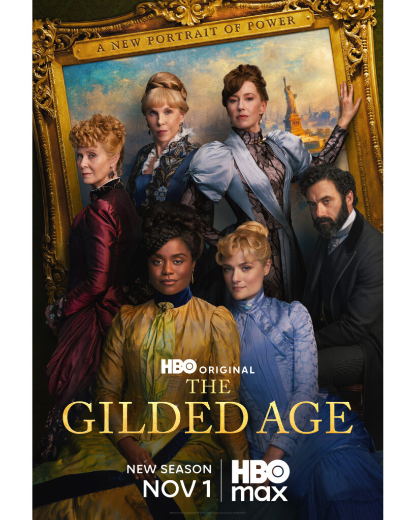 Key art for HBO's "The Gilded Age" Season 4, premiering November 1, 2026, on HBO and HBO Max.